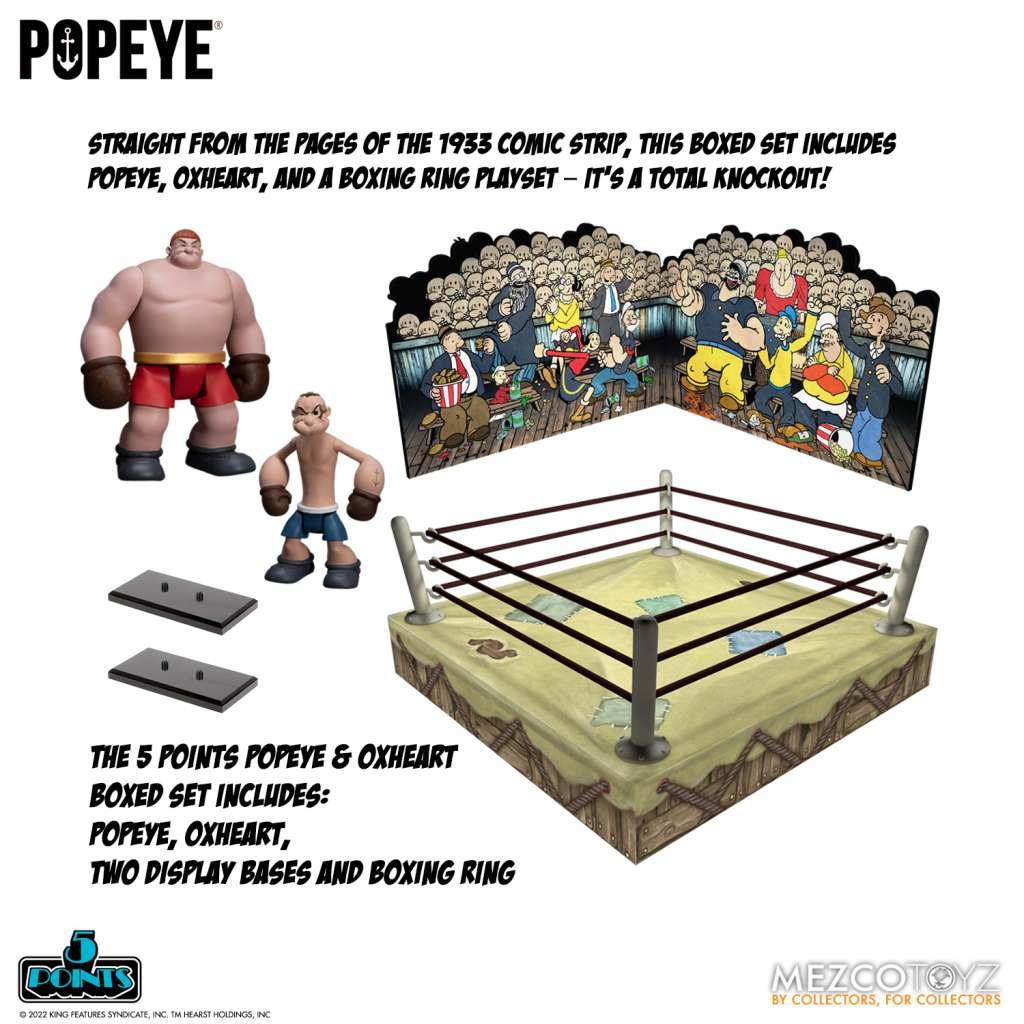 5 Points Popeye & Oxheart Box Set - Robotto