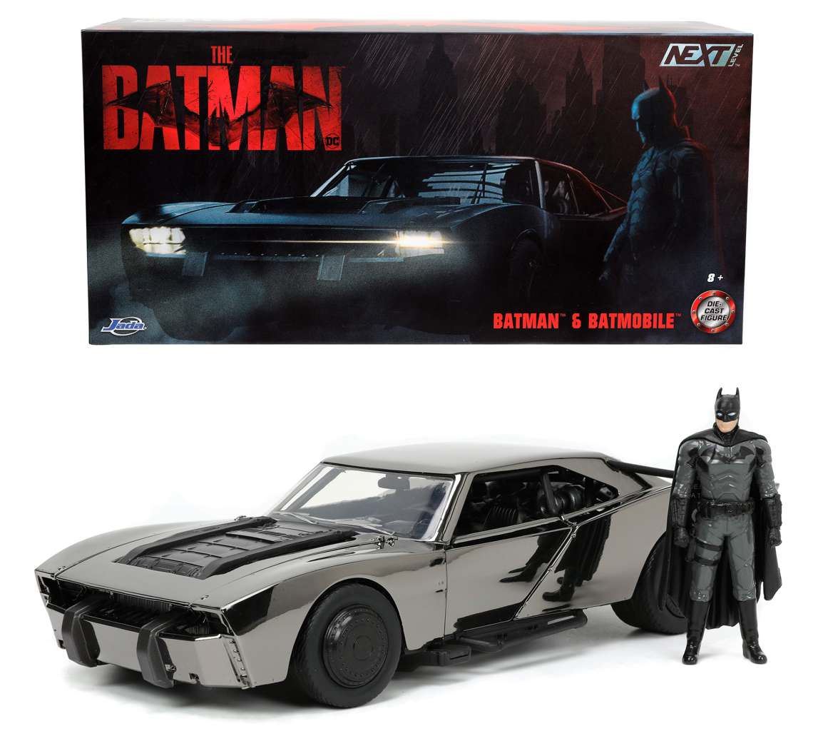 Batman 2022 - Batmobile med Batman - San Diego Comic Con Variant - 1:24 Die-Cast Modell Limited Edition jada toys