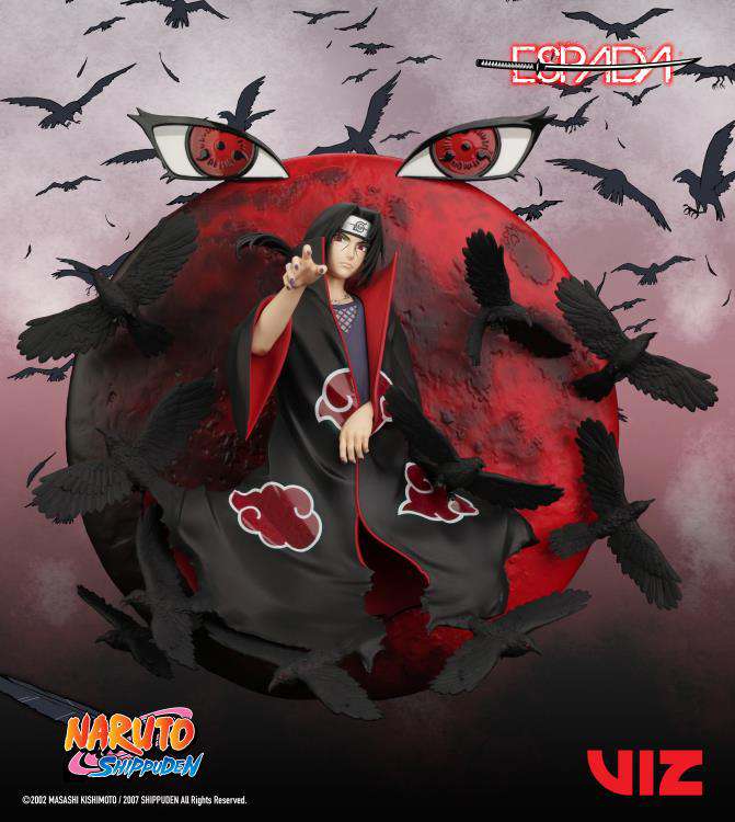 Naruto Shippuden Itachi Uchiha Väggstaty espada art llc