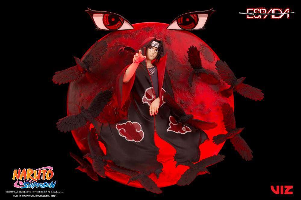 Naruto Shippuden Itachi Uchiha Väggstaty - Robotto