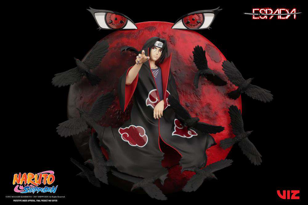 Naruto Shippuden Itachi Uchiha Väggstaty espada art llc