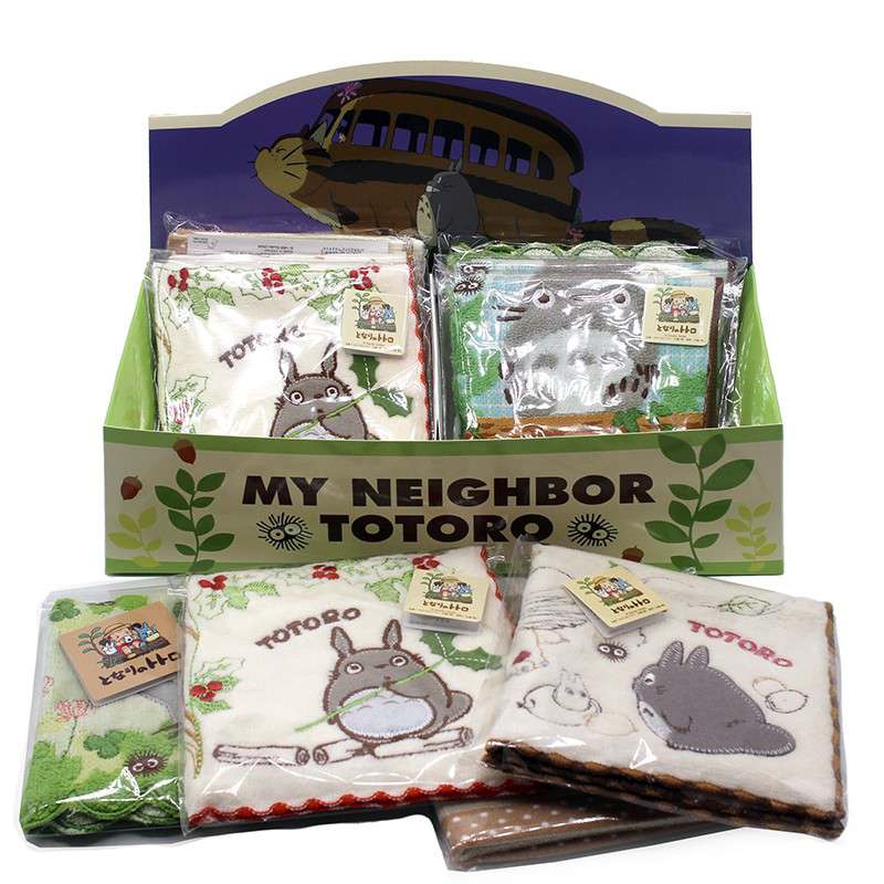 Ghibli Totoro Mini Handdukar Display (10 stycken) studio ghibli