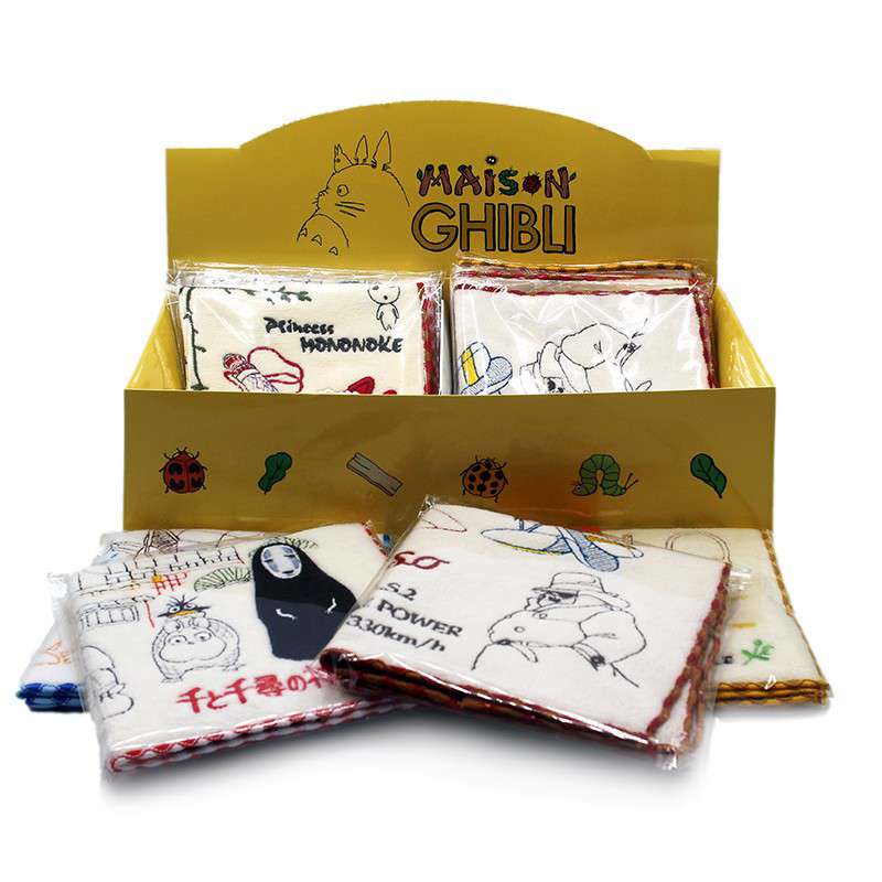Ghibli 25×25 cm Handduksdisplay (10 st) studio ghibli