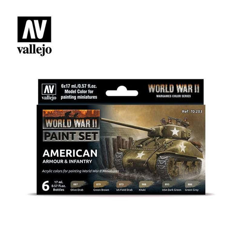 American Armour Infantry Color Set 70203 - Robotto