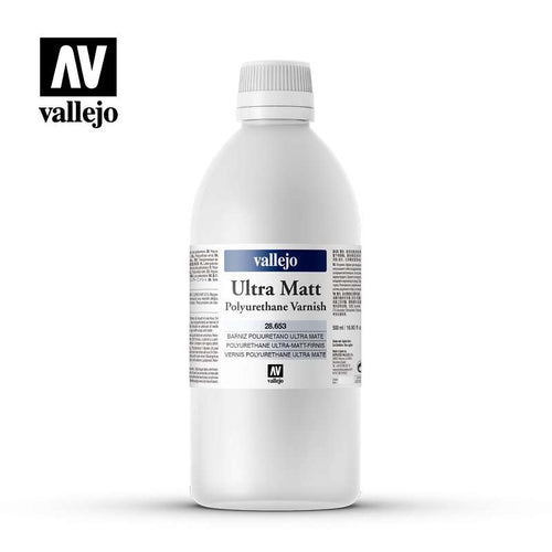 Polyurethan Ultra Matt Varnish 500 ml - Skyddande Lack vallejo