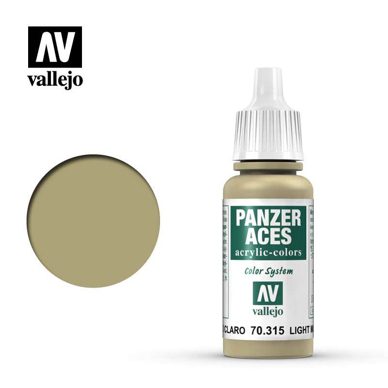 Panzer Aces Light Mud 70315 - Modellbyggsats vallejo