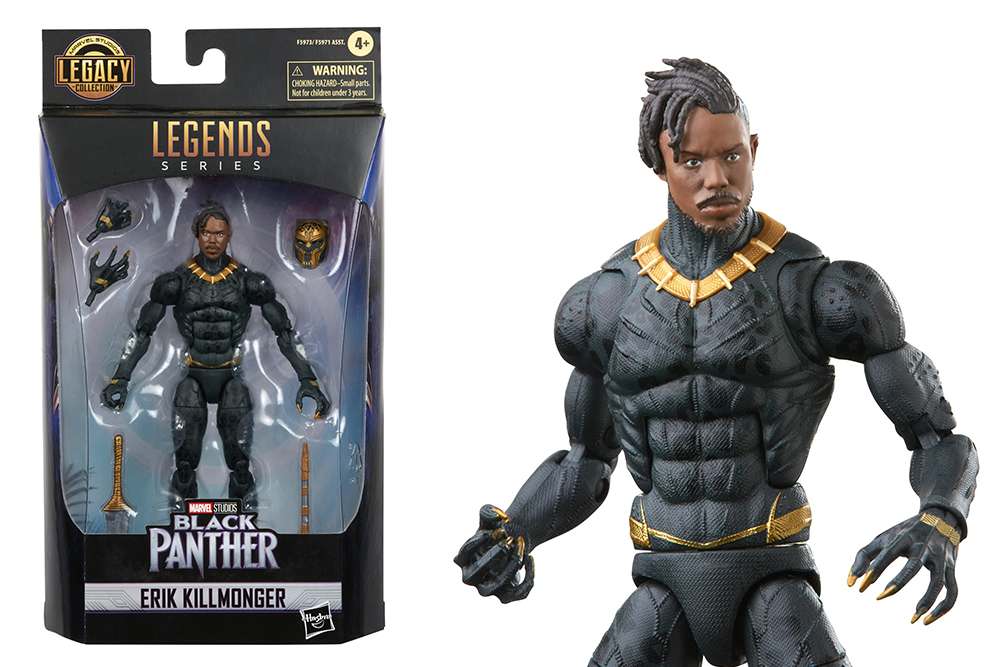 Marvel Legends Erik Killmonger Figur hasbro