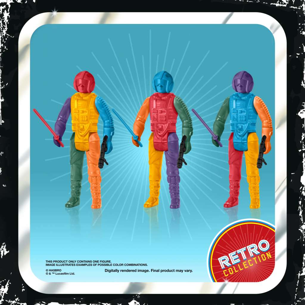 Star Wars Retro Luke Skywalker (Prototype) Actionfigur hasbro