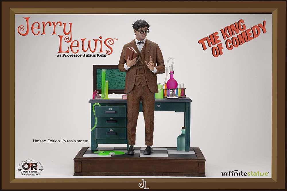 Jerry Lewis Old & Rare Deluxe Statue - Robotto