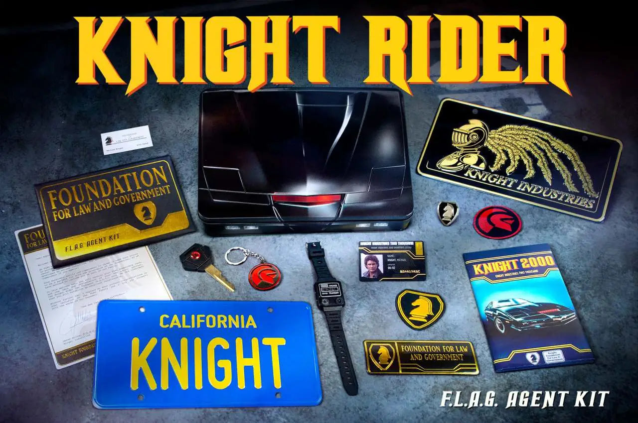 Knight Rider F.L.A.G Agent-kit samlarbox