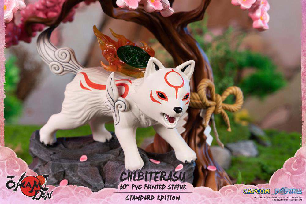 Okamiden Chibiterasu PVC-statyn first4figures