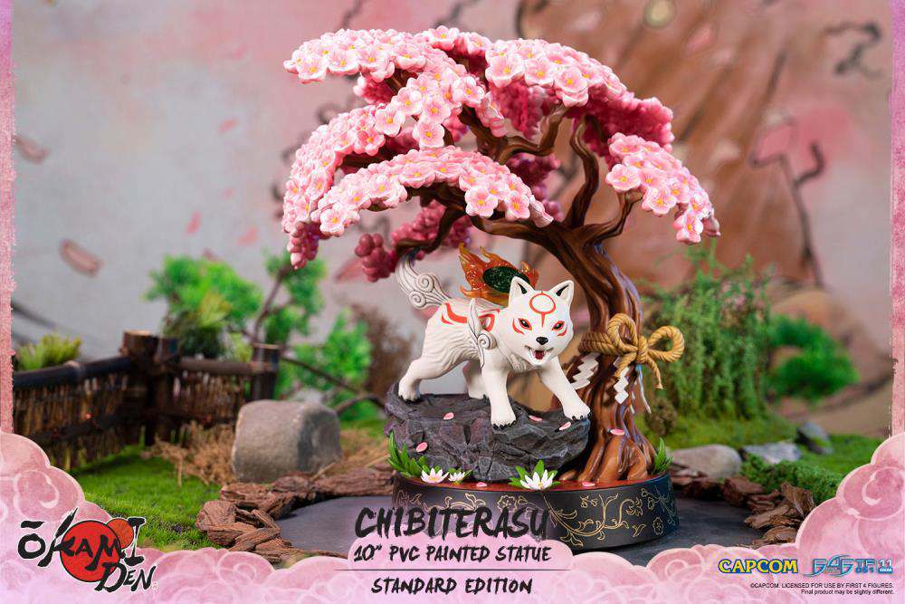 Okamiden Chibiterasu PVC-statyn first4figures