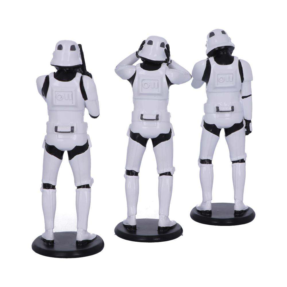 Original Stormtrooper 3 Wise Stormtrooper Figurine nemesis now
