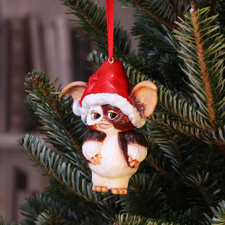 Gremlins Gizmo Santa Ornament - Juldekoration med Charm nemesis now