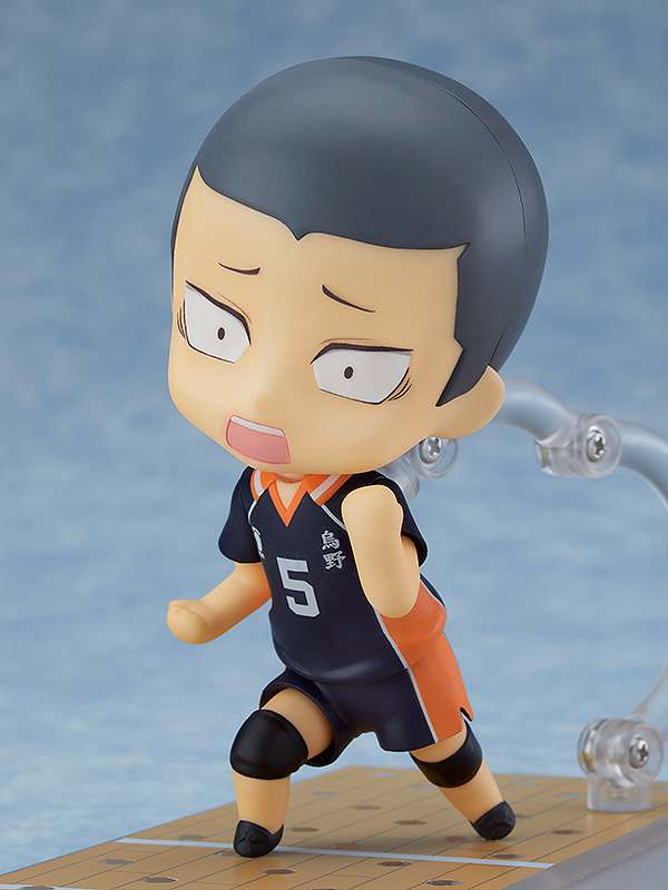 Haikyu!! Ryunosuke Tanaka Nendoroid - Karasuno Volleyball Ace orange rouge