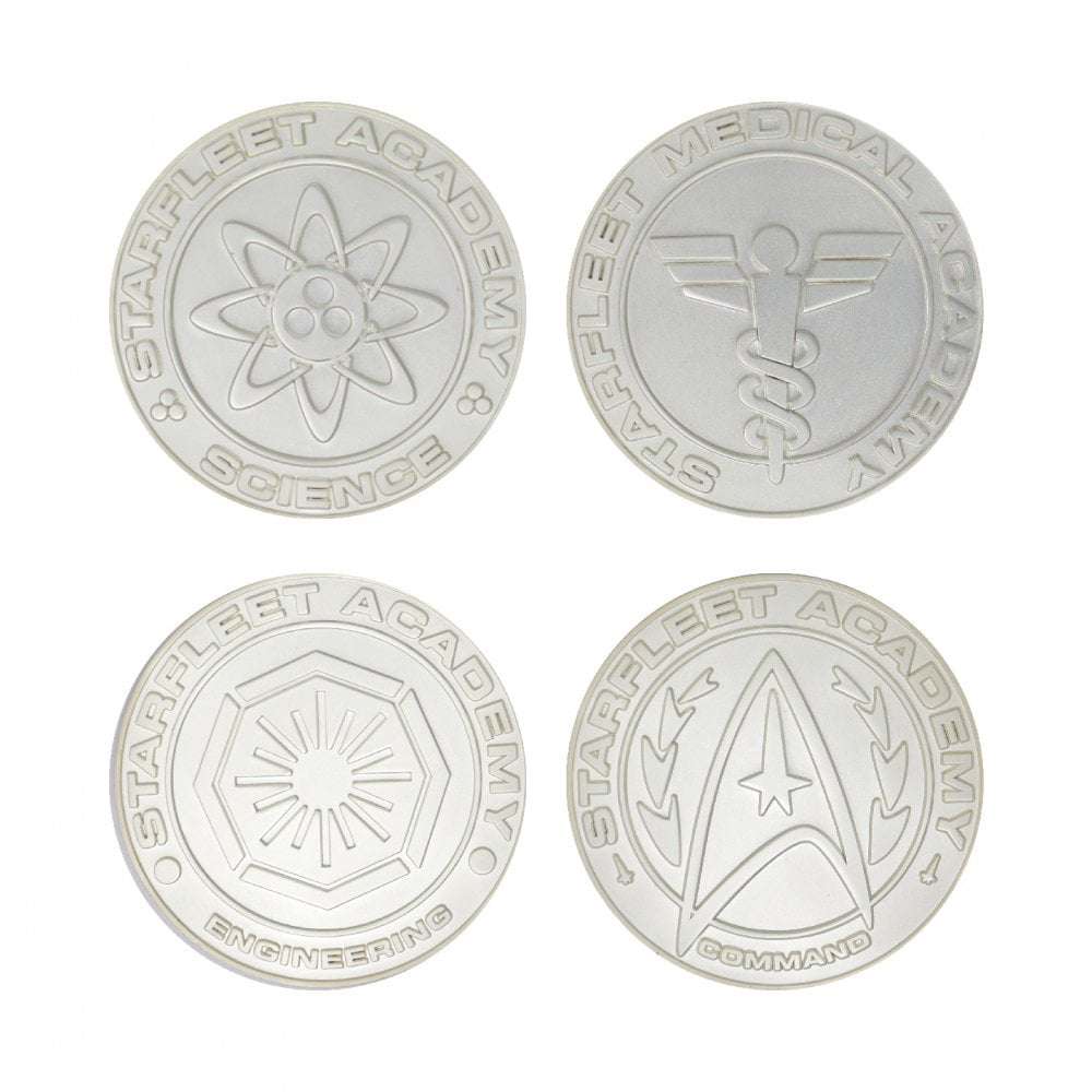 St-Starfleet Division Medallions Silver fanattik