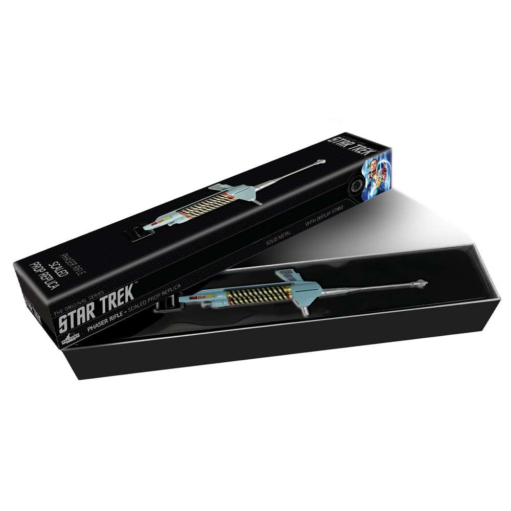 Star Trek TOS Phaser Rifle Skala Replica factory ent