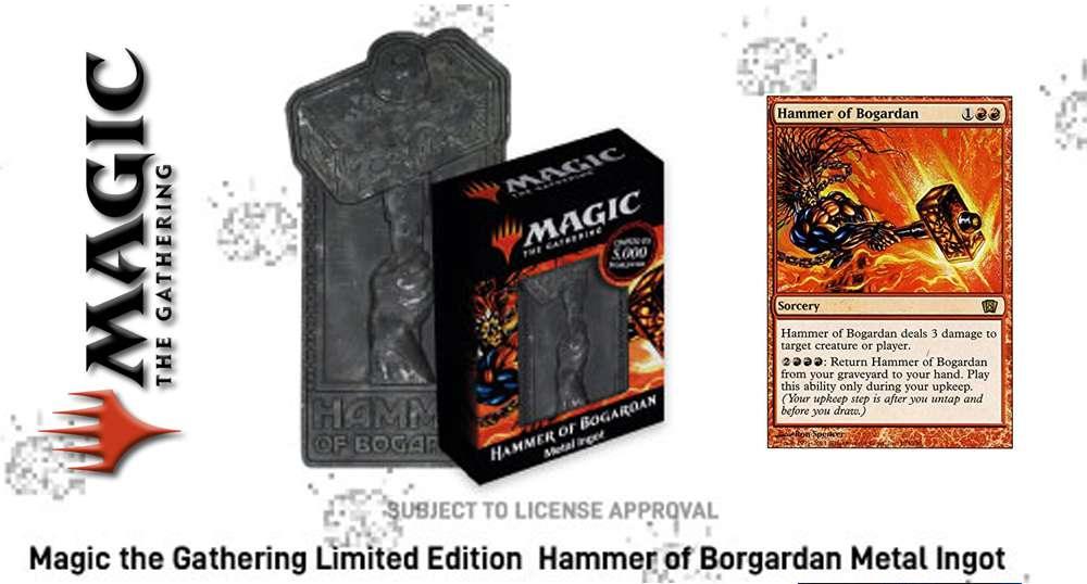 Magic Ltd Ed Hammer of Bogardan Ingot – Samlarobjekt - Robotto