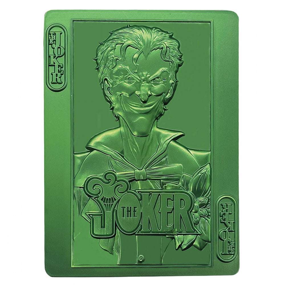 Joker Playing Card Limited Edition Ingot fanattik