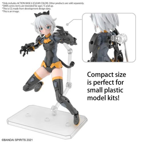 Action Base 6 Transparent Färger - Robotto