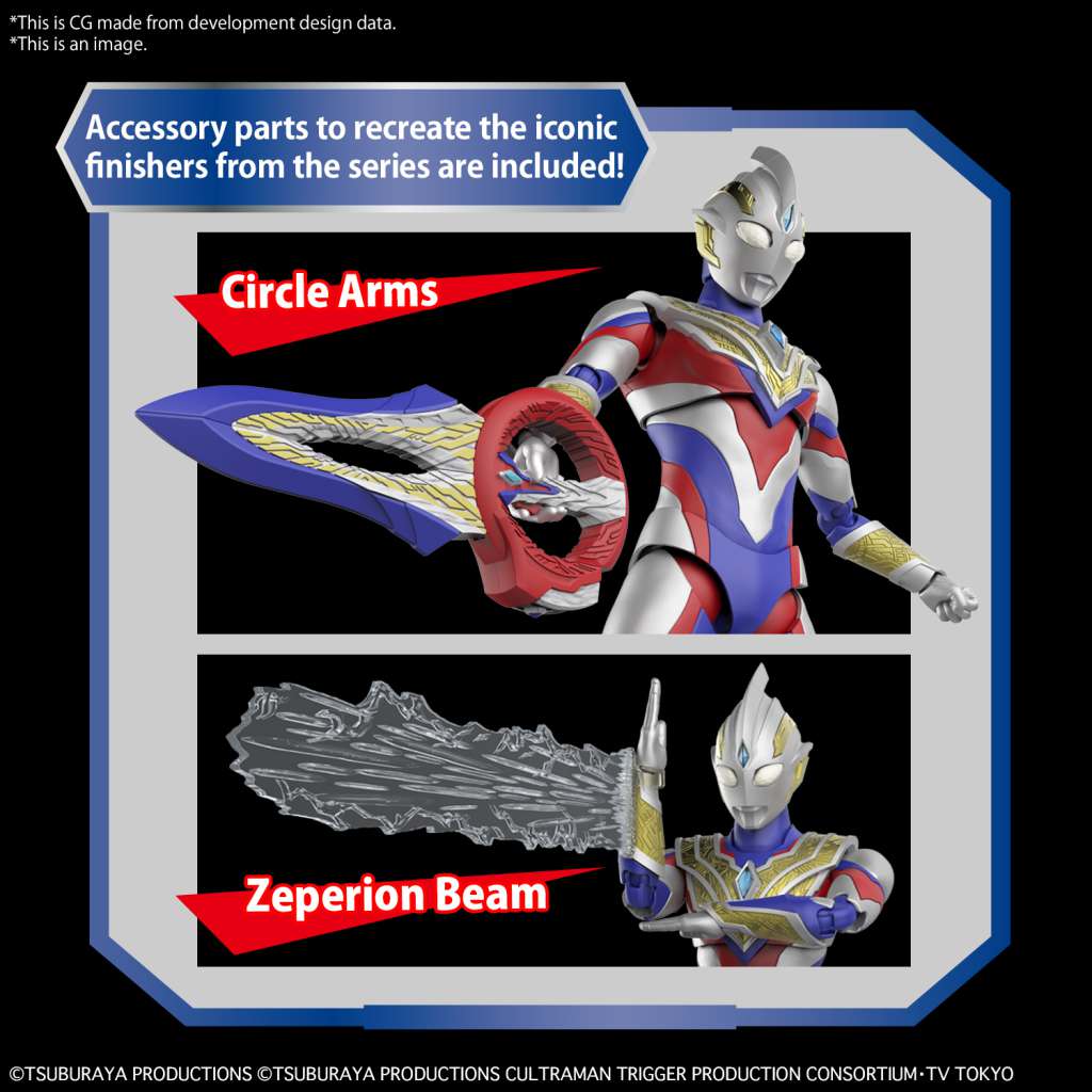 Figure Rise Ultraman Trigger Multi Type - By Bandai bandai model kit gunpla
