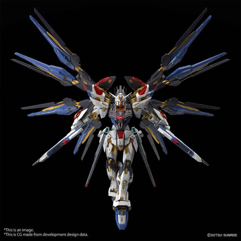 Mgex Gundam Strike Freedom 1/100 - Premium Modellbyggsats bandai model kit gunpla