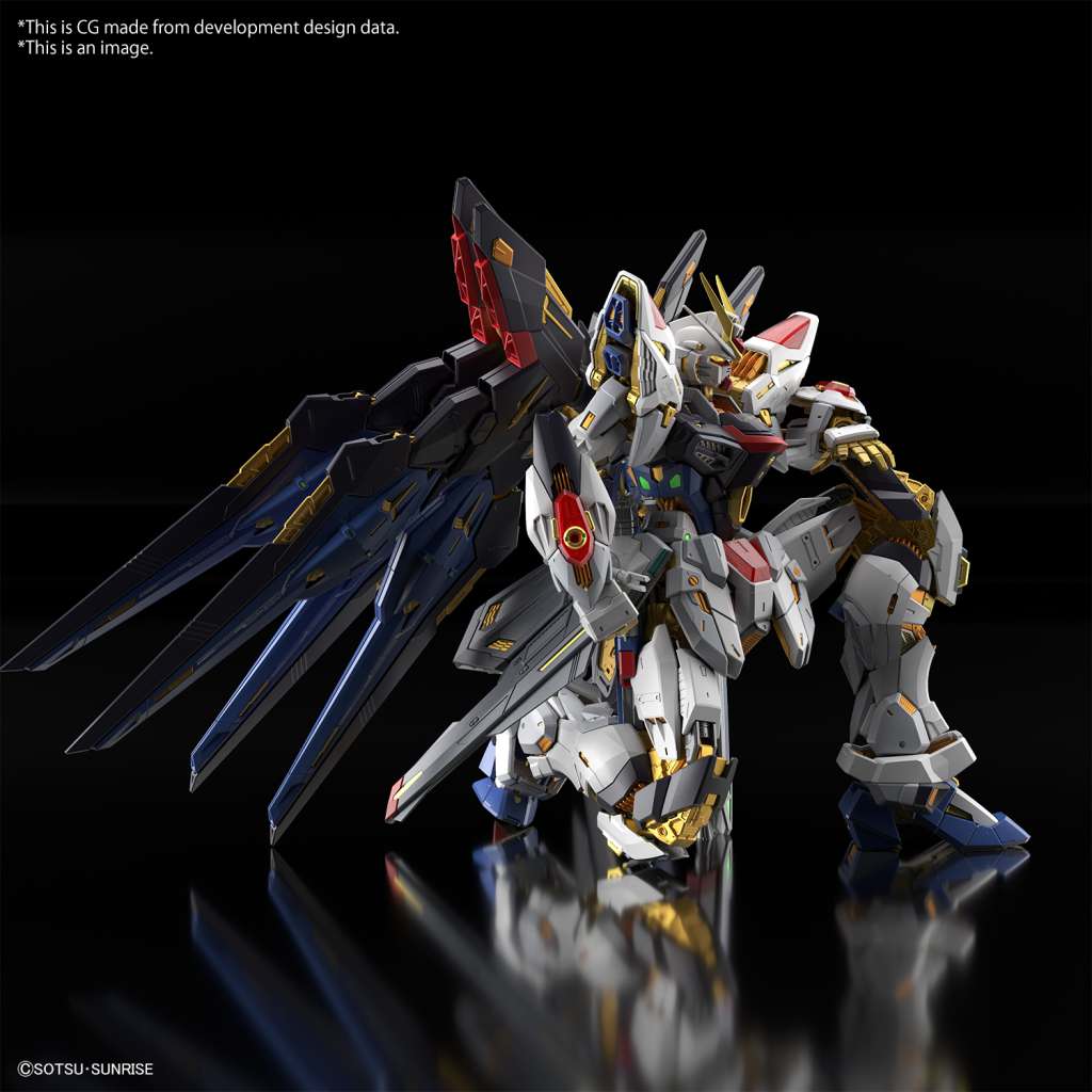 Mgex Gundam Strike Freedom 1/100 - Premium Modellbyggsats bandai model kit gunpla