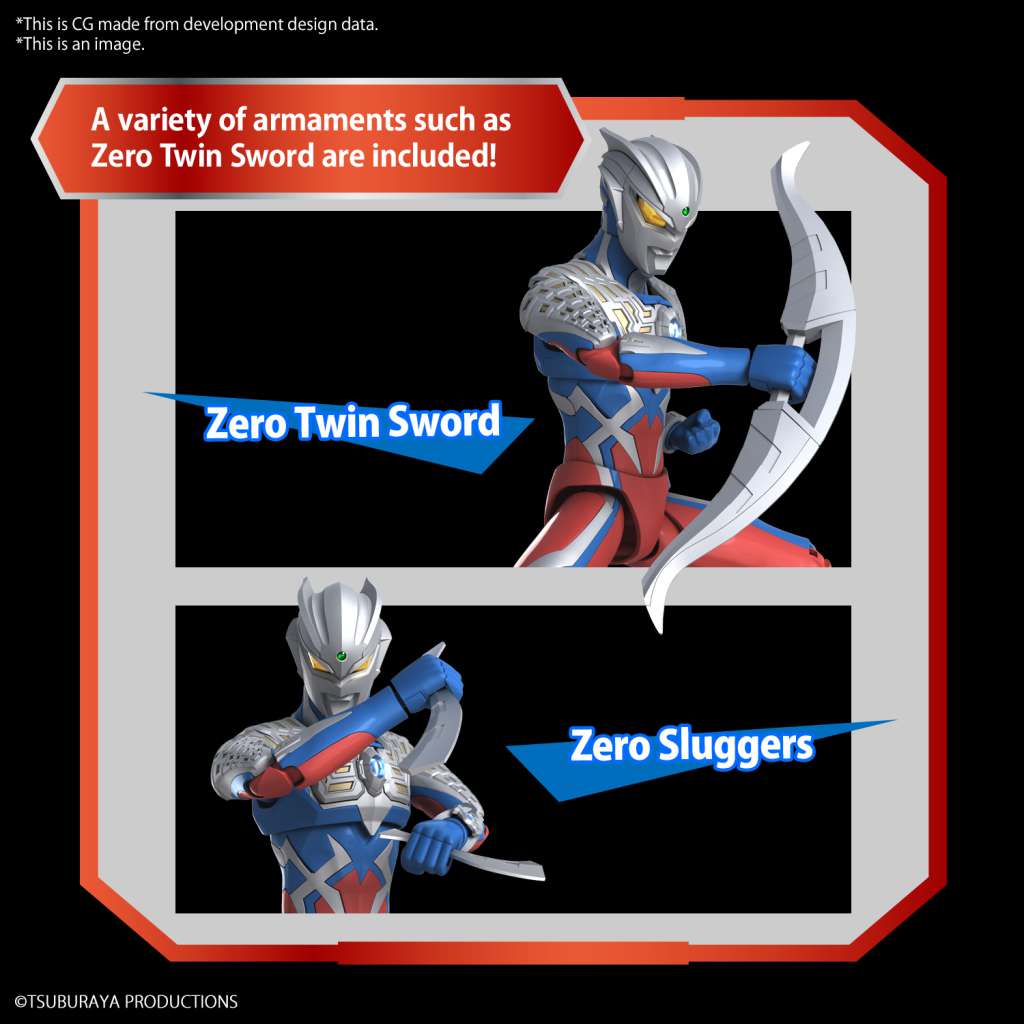 Figure Rise Ultraman Zero - Det Perfekta Modellbygget för Fans bandai model kit gunpla