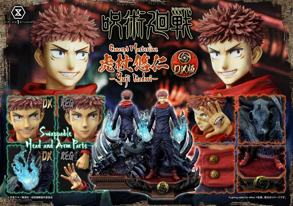 Jujutsu Kaisen Yuji DLX Resin Statue - Premium Samlarfigur - Robotto