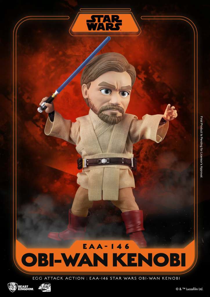Egg Attack Act: Obi-Wan Kenobi Figur beast kingdom