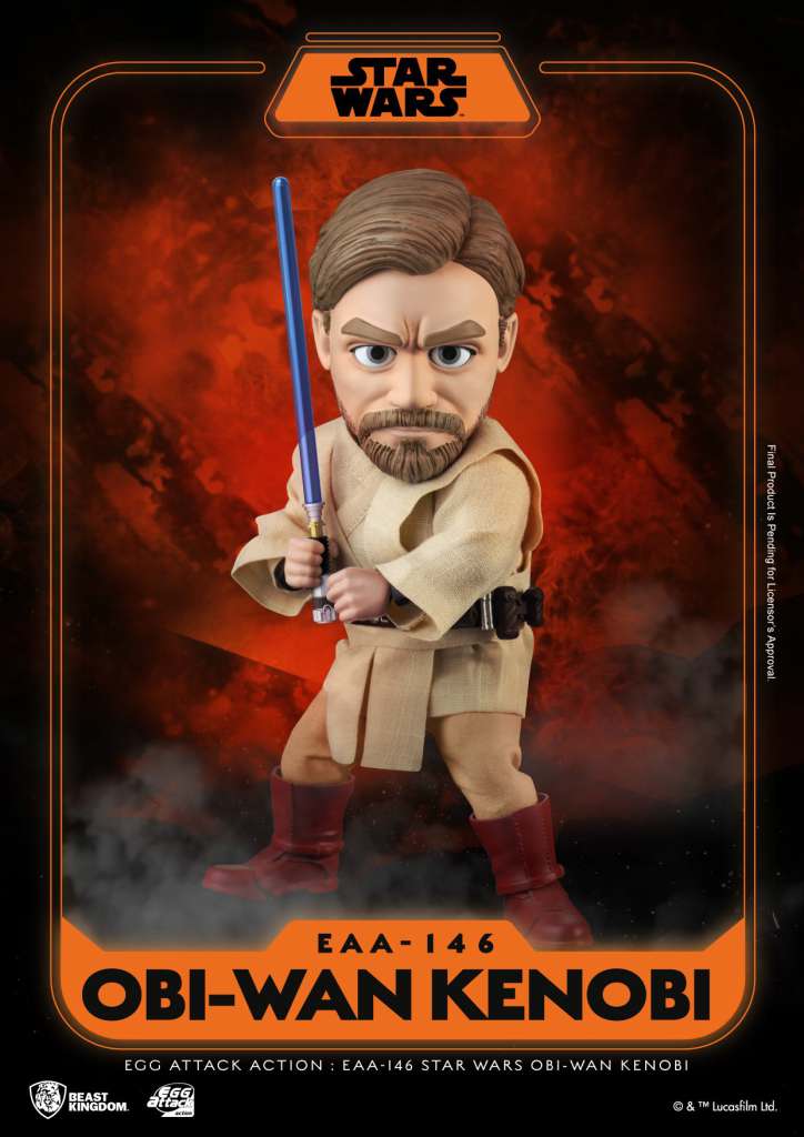 Egg Attack Act: Obi-Wan Kenobi Figur beast kingdom