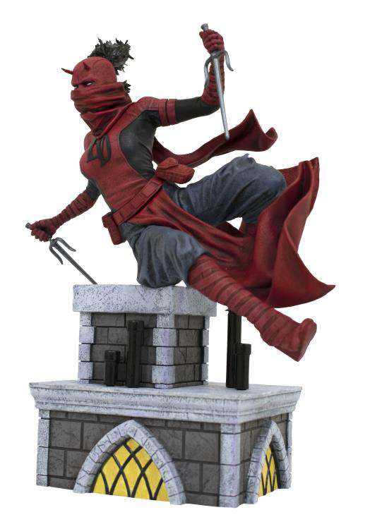 Marvel Gal Comic Elektra som Devil PVC Staty diamond select