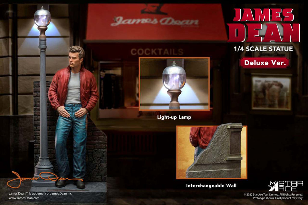 James Dean 1/4 Deluxe Resin Statue star ace