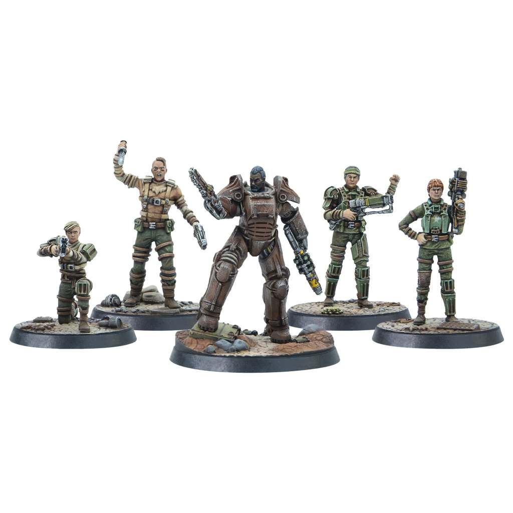 Fww Gunners Core Box - Byggsats och Figurer modiphius