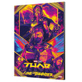 THOR LOVE AND THUNDER PURPLE WOOD PANEL