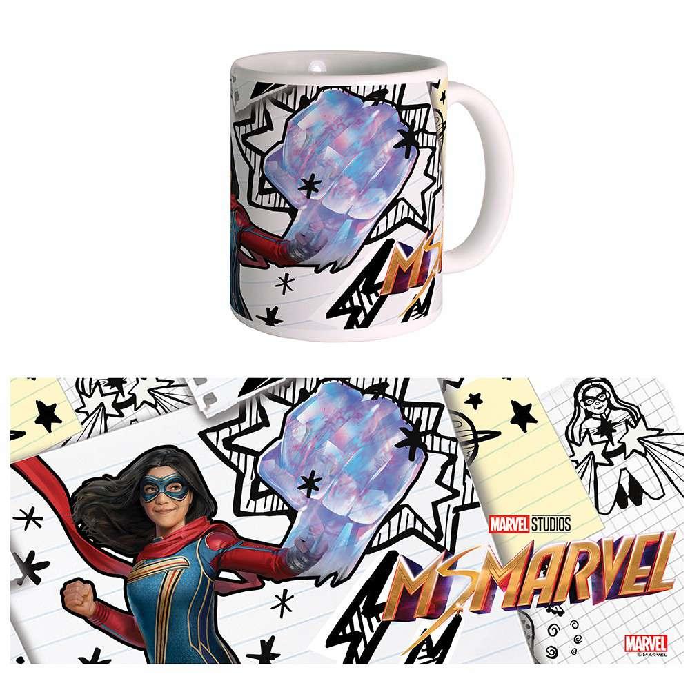 Ms. Marvel Doodles Mug - Robotto