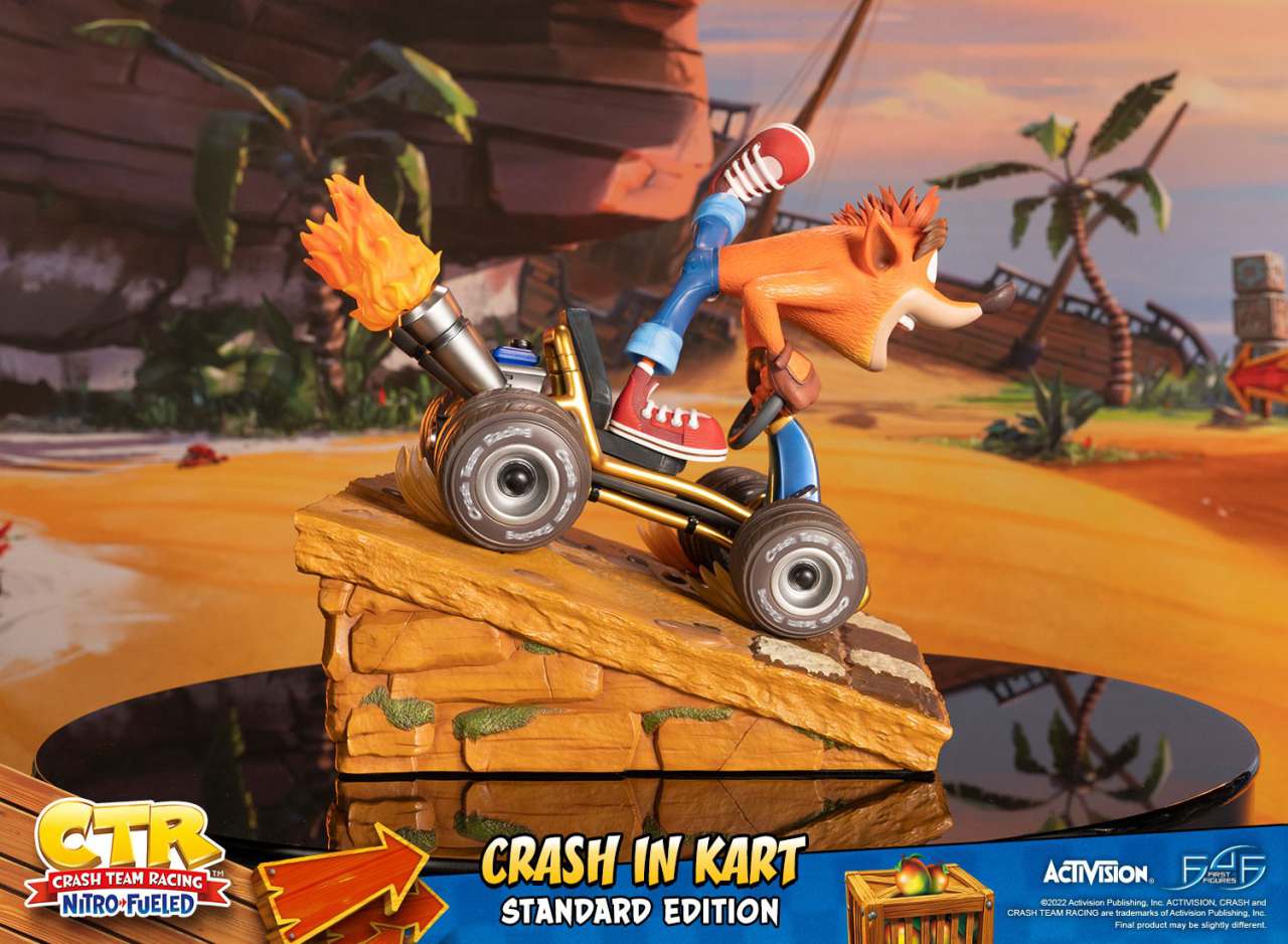 Crash Team Racing Nitro-Fueled - Crash in Kart Staty first4figures