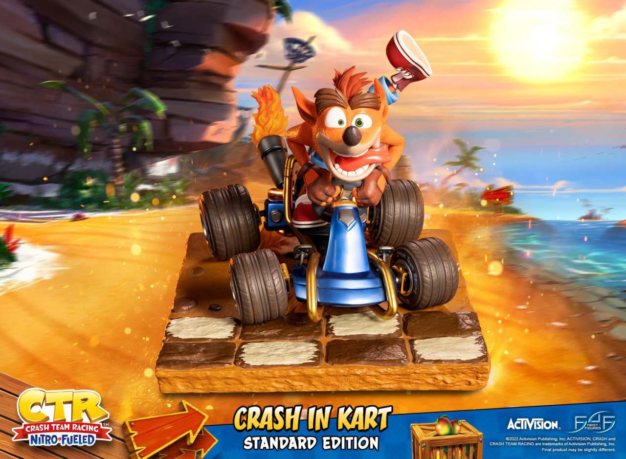 Crash Team Racing Nitro-Fueled - Crash in Kart Staty first4figures