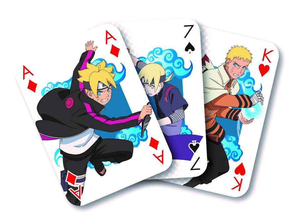 Boruto Spelkort - Klassisk Pokerlek sakami merchandise