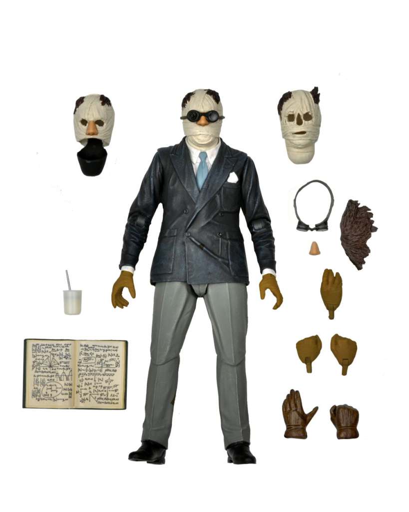 Universal Monster: Osynliga Mannen Ultimat Actionfigur