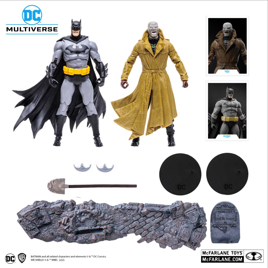 DC Collector Batman vs Hush 2-Pack mcfarlane toys