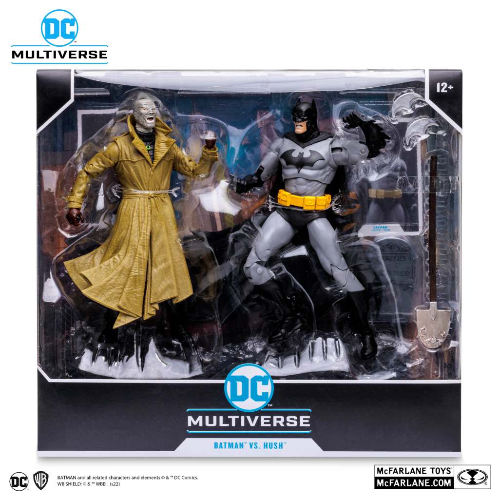 DC Collector Batman vs Hush 2-Pack mcfarlane toys