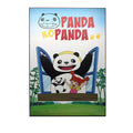 PANDA KOPANDA WINDOW WOOD PANEL