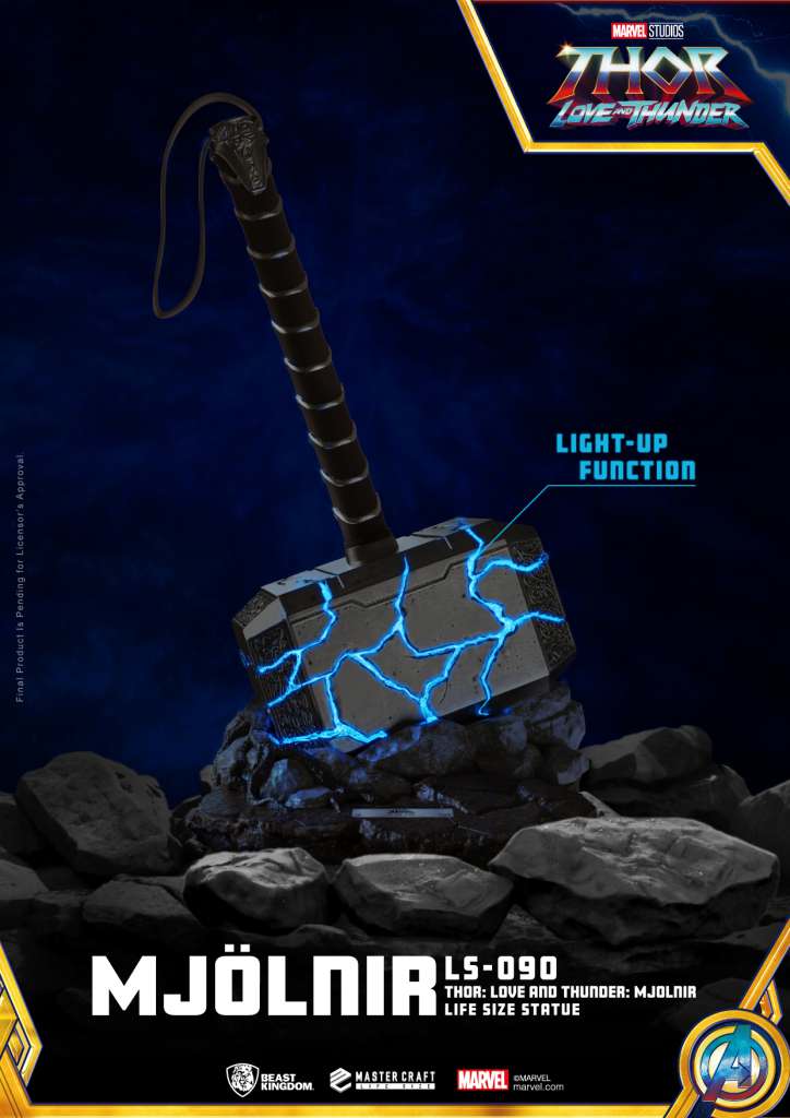 Thor Love and Thunder Mjolnir 1:1 Replica beast kingdom