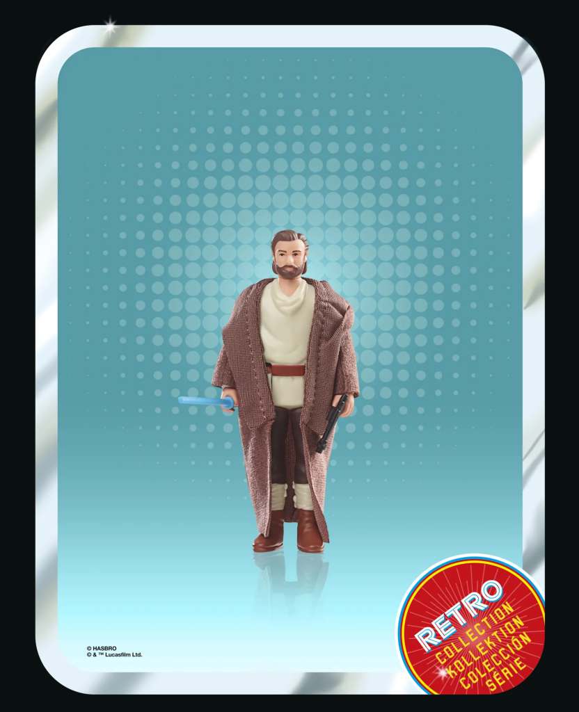 Star Wars Retro Obi-Wan Kenobi (Wandering Jedi) Actionfigur hasbro