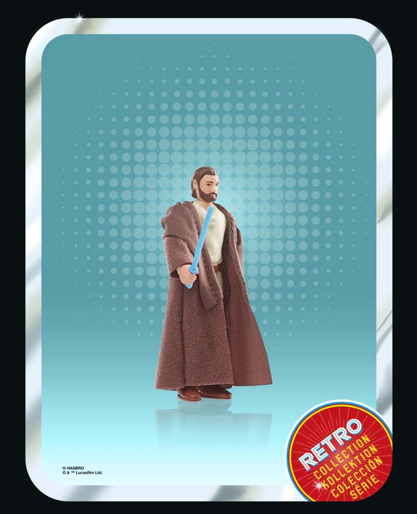 Star Wars Retro Obi-Wan Kenobi (Wandering Jedi) Actionfigur hasbro