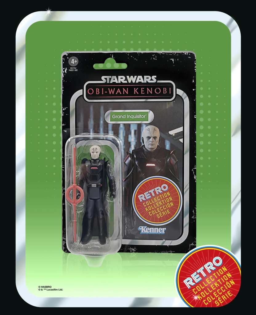 Star Wars Retro Grand Inquisitor Action Figure hasbro