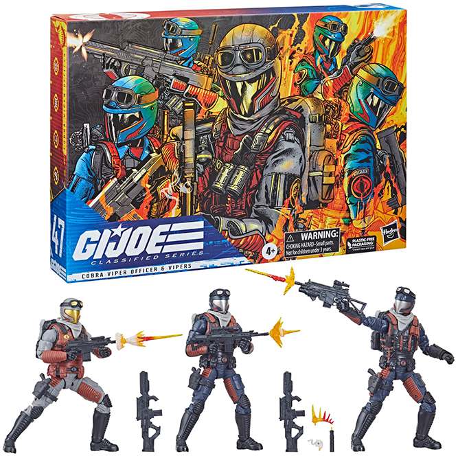 G.I. Joe Cobra Viper Officer & Vipers Action Figure hasbro