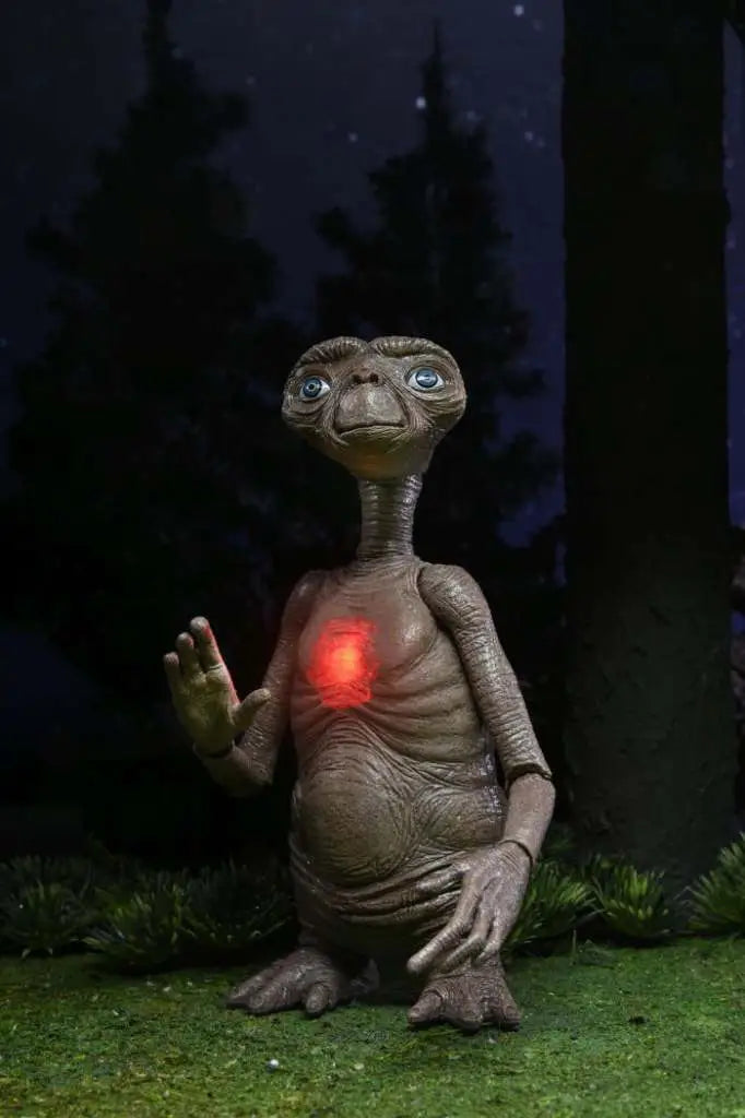 E.t. 40-årsjubileums Deluxe LED-bröst Actionfigur