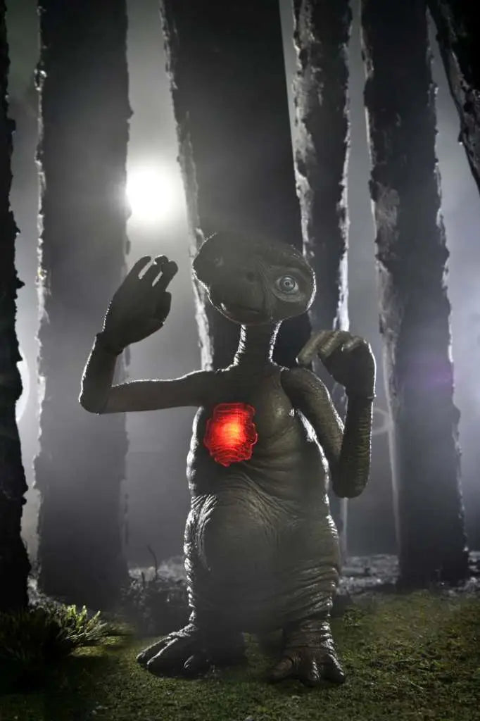 E.t. 40-årsjubileums Deluxe LED-bröst Actionfigur